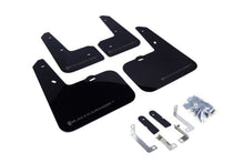 Cargar imagen en el visor de la galería, Rally Armor 12-18 Hyundai Veloster Black UR Mud Flap w/ Grey Logo