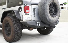 Cargar imagen en el visor de la galería, DV8 Offroad 07-18 Jeep Wrangler JK Steel Full Length Rear Bumper