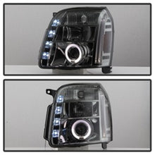 Load image into Gallery viewer, Spyder GMC Yukon 07-14/Yukon Denali 07-14 Projector Headlights LED Halo LED Smke PRO-YD-GY07-HL-SM