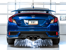 Load image into Gallery viewer, AWE Tuning 2016+ Honda Civic Si Touring Edition Exhaust w/Front Pipe &amp; Dual Chrome Silver Tips