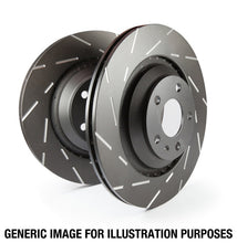 Cargar imagen en el visor de la galería, EBC 92-96 BMW 318 1.8 (E36) USR Slotted Rear Rotors
