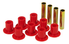 Cargar imagen en el visor de la galería, Prothane 87-96 Jeep Front Spring &amp; Shackle Bushings - Red