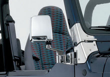 Cargar imagen en el visor de la galería, Rampage 1987-1995 Jeep Wrangler(YJ) Half Door Side Mirrors - Chrome