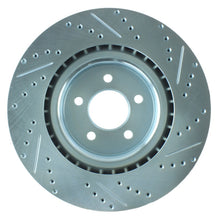 Cargar imagen en el visor de la galería, StopTech Select Sport 07-10 Ford Shelby Slotted and Drilled Right Rotor