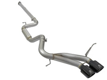 Cargar imagen en el visor de la galería, aFe Takeda 3in SS Exhaust Cat-Back 13-16 Ford Focus ST 2.0L Black Tips