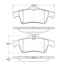 Cargar imagen en el visor de la galería, StopTech Street Touring 07-09 Mazdaspeed3 / 06-07 Mazdaspeed6 Rear Brake Pads