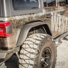 Cargar imagen en el visor de la galería, Westin/Snyper 18-20 Jeep Wrangler Tube Fenders - Rear - Textured Black