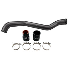 Cargar imagen en el visor de la galería, Wehrli 01-04 Chevrolet 6.6L LB7 Duramax Driver Side 3in Intercooler Pipe - Gloss Black