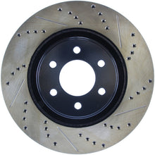 Cargar imagen en el visor de la galería, StopTech Slotted &amp; Drilled Sport Brake Rotor