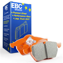 Cargar imagen en el visor de la galería, EBC 03-05 Porsche 911 (996) (Cast Iron Rotor only) 3.6 Carrera 4S Orangestuff Front Brake Pads