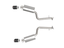 Cargar imagen en el visor de la galería, aFe Lexus IS350 14-22 V6-3.5L Takeda Axle-Back Exhaust System- Carbon Fiber Tip