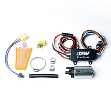 Cargar imagen en el visor de la galería, DeatschWerks DW440 440lph Brushless Fuel Pump Single/Dual Controller w/ Install Kit 93-07 Subaru WRX