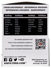 Load image into Gallery viewer, K&amp;N Pro Series Oil Filter 4.781in H 3in D