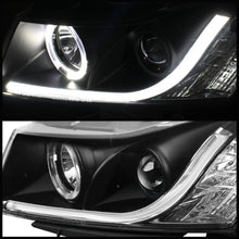 Cargar imagen en el visor de la galería, Spyder Chevy Cruze 11-14 Projector Headlights Light Tube DRL Blk PRO-YD-CCRZ11-LTDRL-BK