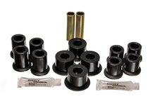 Cargar imagen en el visor de la galería, Energy Suspension 89-94 Toyota Pick Up 2WD (Exc T-100/Tundra) Black Rear Leaf Spring Bushing Set