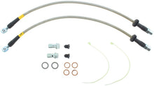 Cargar imagen en el visor de la galería, StopTech 02-03 Mini &amp; Mini S Rear Stainless Steel Brake Line Kit