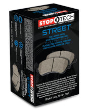 Cargar imagen en el visor de la galería, StopTech Street Touring 93-95 Honda Civic Coupe Front Brake Pads