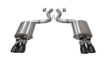 Cargar imagen en el visor de la galería, Corsa 2018-2023 Ford Mustang GT Fastback 5.0L 3in Sport Axle-Back Exhaust w/ 4in Black Tips