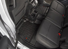 Cargar imagen en el visor de la galería, Rugged Ridge Floor Liner Front/Rear Black 2018-2020 Jeep Wrangler JL 4 Dr