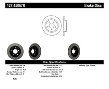 Cargar imagen en el visor de la galería, StopTech 04-10 Mazda3 Slotted &amp; Drilled Right Rear Rotor