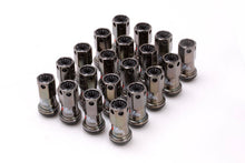 Cargar imagen en el visor de la galería, Project Kics 12X1.50 R40 Iconix Classical Lug Nuts w/ Black Plastic Cap - 20 - No Locks