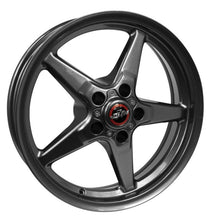 Cargar imagen en el visor de la galería, Race Star 92 Drag Star Bracket Racer 17x7 5x4.50bc 4.25bs Metallic Gray Wheel