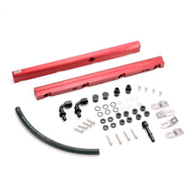 Load image into Gallery viewer, BBK 97-04 GM LS1 High Flow Billet Aluminum Fuel Rail Kit