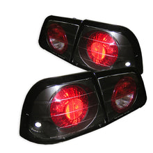 Cargar imagen en el visor de la galería, Spyder Nissan Maxima 97-99 Euro Style Tail Lights Black ALT-YD-NM97-BK