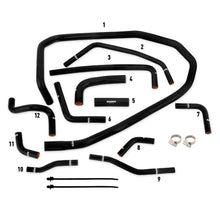 Cargar imagen en el visor de la galería, Mishimoto 2015 Subaru WRX Black Silicone Radiator Coolant Ancillary Hoses Kit