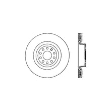 Cargar imagen en el visor de la galería, Stoptech 06-10 Audi A3 / 08-10 TT / 99-10 TT Quattro / 09 VW CC Front High Carbon CRYO-STOP Roto