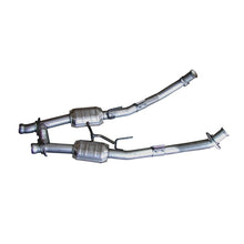 Cargar imagen en el visor de la galería, BBK 94-95 Mustang 5.0 High Flow H Pipe With Catalytic Converters - 2-1/2