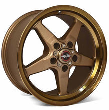 Cargar imagen en el visor de la galería, Race Star 92 Drag Star Bracket Racer 17x9.5 5x4.75BC 6BS Bronze Wheel