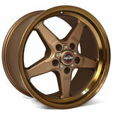 Race Star 92 Drag Star Bracket Racer 17x9.5 5x4.75BC 6BS Bronze Wheel