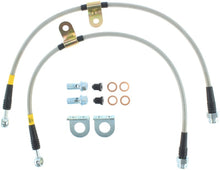 Cargar imagen en el visor de la galería, StopTech 14-15 Ford Fiesta ST Stainless Steel BBK Front Brake Lines