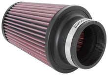 Cargar imagen en el visor de la galería, K&amp;N Universal Clamp-On Air Filter 3in Flange ID x 5in Base OD x 3.5in Top OD x 6in Height