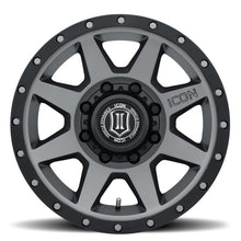 Load image into Gallery viewer, ICON Rebound 17x8.5 8x6.5 13mm Offset 5.25in BS 121.4mm Bore Titanium Wheel