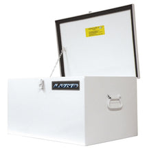 Load image into Gallery viewer, Lund Universal Steel Job Site Box/Chest - White