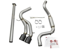 Load image into Gallery viewer, aFe Takeda 3in SS Exhaust Cat-Back 13-16 Ford Focus ST 2.0L Black Tips