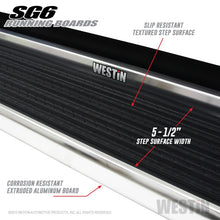 Cargar imagen en el visor de la galería, Westin SG6 Polished Aluminum Running Boards 74.25 in