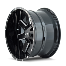 Load image into Gallery viewer, ION Type 141 20x9 / 5x127 BP / 18mm Offset / 87mm Hub Gloss Black Milled Wheel