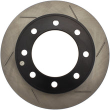 Cargar imagen en el visor de la galería, StopTech Power Slot 00-05 Ford Excursion / 99-04 F250/F350 Front Right Slotted CRYO Brake Rotor