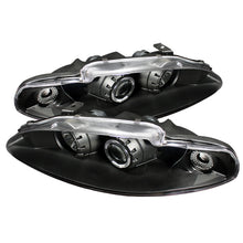 Cargar imagen en el visor de la galería, Spyder Mitsubishi Eclipse 95-96 Projector Headlights LED Halo Black High H1 Low H1 PRO-YD-ME95-HL-BK