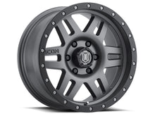 Cargar imagen en el visor de la galería, ICON Six Speed 17x8.5 6x5.5 0mm Offset 4.75in BS 108mm Bore Titanium Wheel