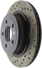 Cargar imagen en el visor de la galería, StopTech Slotted &amp; Drilled Sport Brake Rotor