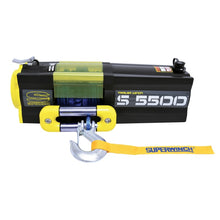 Cargar imagen en el visor de la galería, Superwinch 5500 LBS 12V DC 1/4in x 60ft Synthetic Rope S5500 Winch