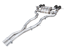 Cargar imagen en el visor de la galería, AWE SwitchPath Catback Exhaust for BMW G8X M3/M4 - Diamond Black Tips