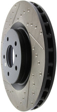 Cargar imagen en el visor de la galería, StopTech Slotted &amp; Drilled Sport Brake Rotor