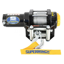 Cargar imagen en el visor de la galería, Superwinch 4000 LBS 12V DC 3/16in x 50ft Steel Rope LT4000 Winch