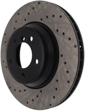 Cargar imagen en el visor de la galería, StopTech 07-10 BMW 335i Cross Drilled Right Front Rotor