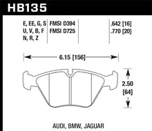 Cargar imagen en el visor de la galería, Hawk 1989-1995 BMW 525i HPS 5.0 Front Brake Pads